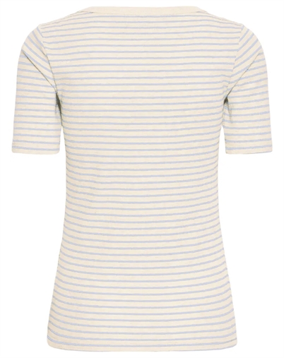 Fransa - FRHozana T-Shirt - Hydrangea Stripe